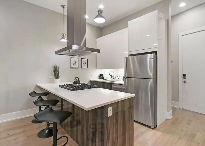 Apartment 1br Well-decorated W Laundry - Crosby 209 Chicago
